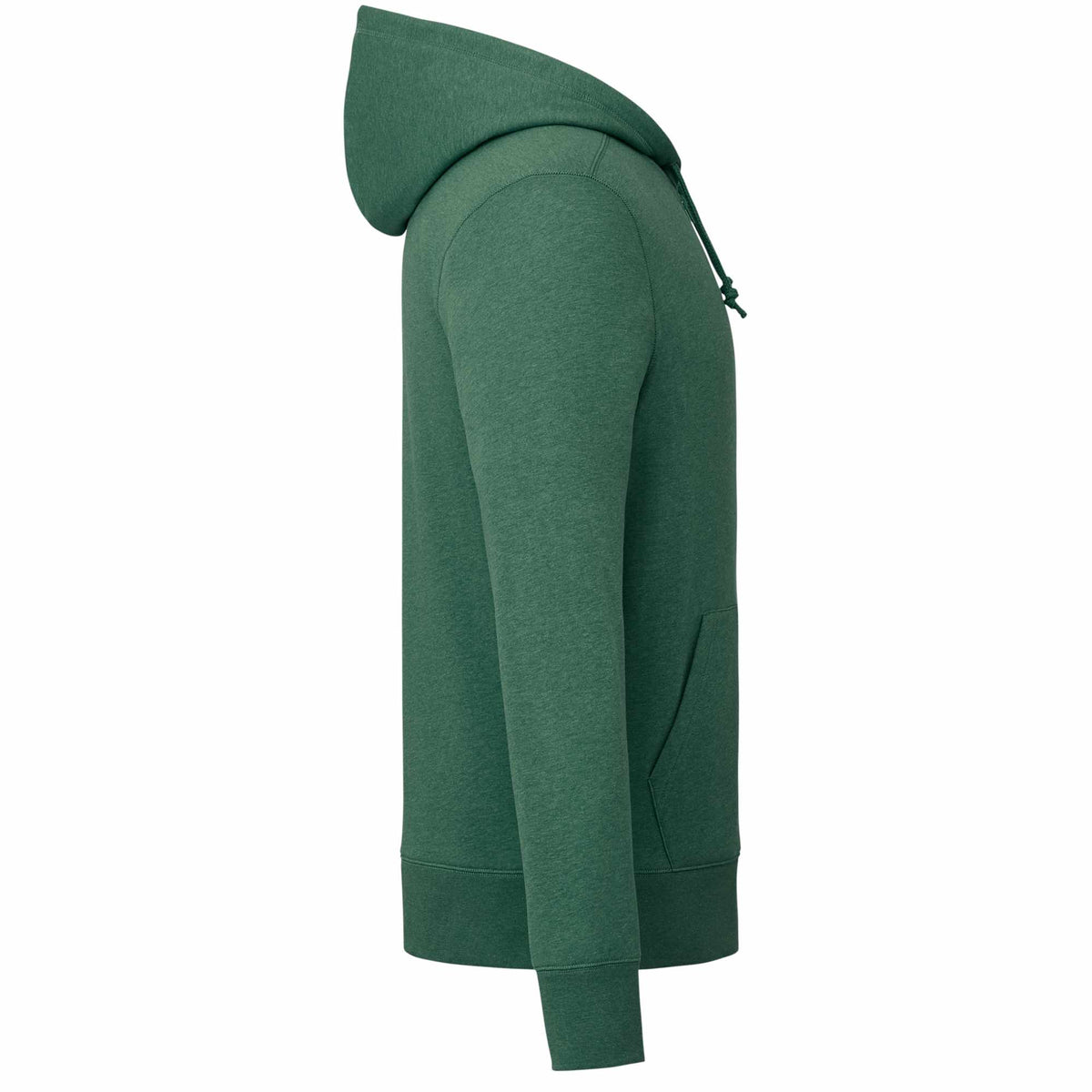 Argus Eco Fleece Full Zip Hoodie for Men Transfer - Juniper Heather - Right Side