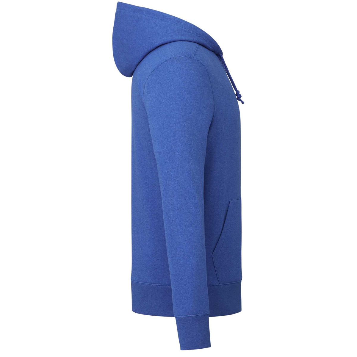 Argus Eco Fleece Full Zip Hoodie for Men Transfer - New Royal Heather - Right Side