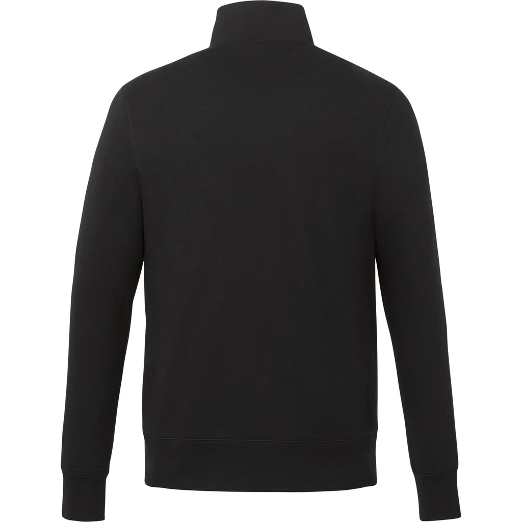Argus Eco Fleece Full Zip Jacket for Men Transfer - Black - Back