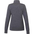 Argus Eco Fleece Full Zip Jacket for Women Transfer - Heather Dark Charcoal - Back