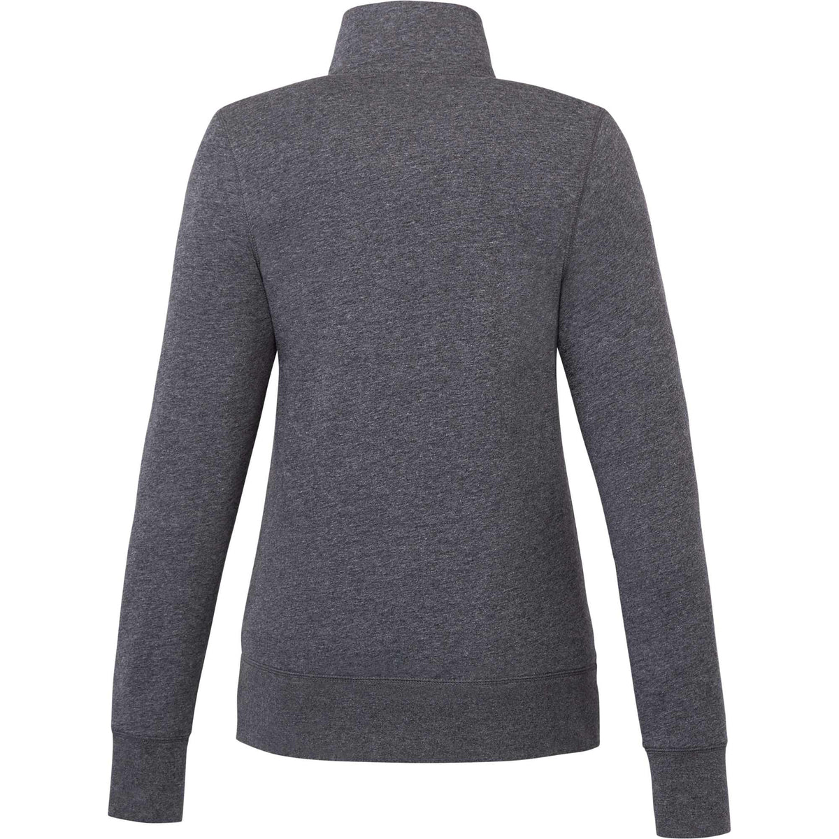Argus Eco Fleece Full Zip Jacket for Women Transfer - Heather Dark Charcoal - Back