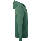 Argus Eco Fleece Pullover Hoodie for Men Embroidery - Juniper Heather - Right Side