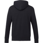 Argus Eco Fleece Pullover Hoodie for Men Transfer - Black - Back