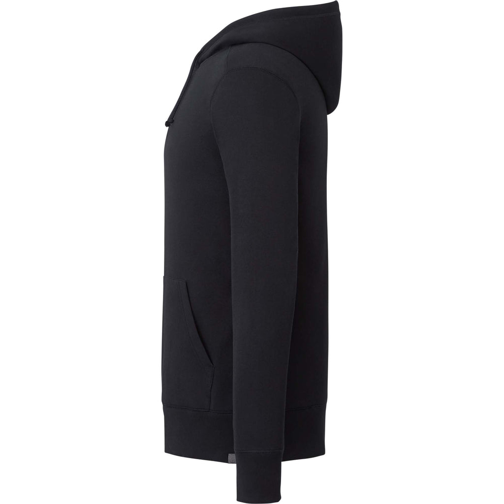 Argus Eco Fleece Pullover Hoodie for Men Transfer - Black - Left Side