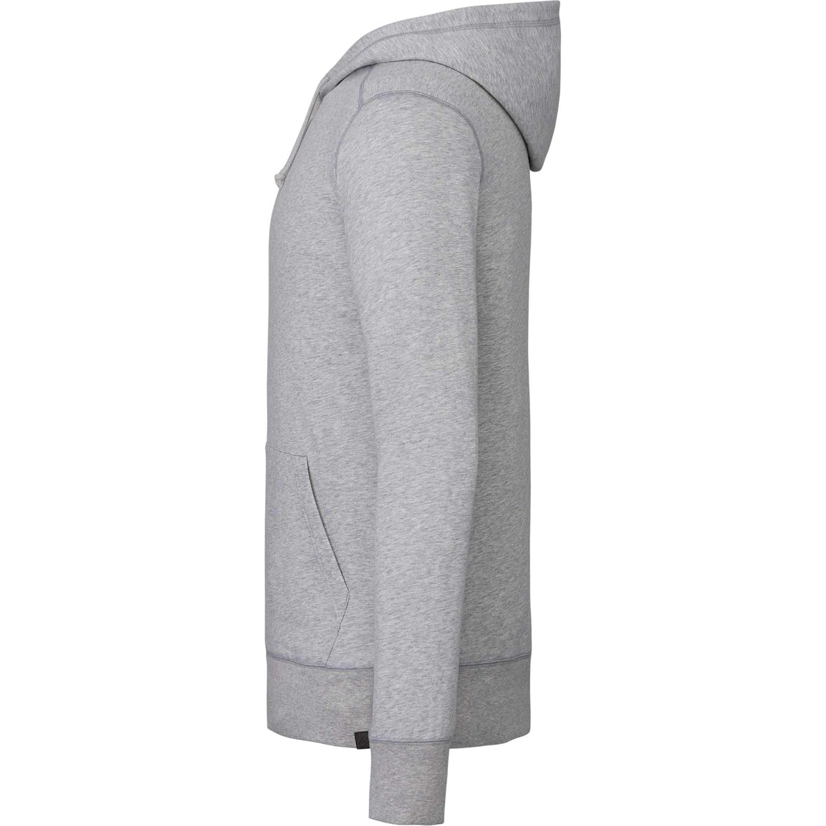 Argus Eco Fleece Pullover Hoodie for Men Transfer - Heather Grey - Left Side