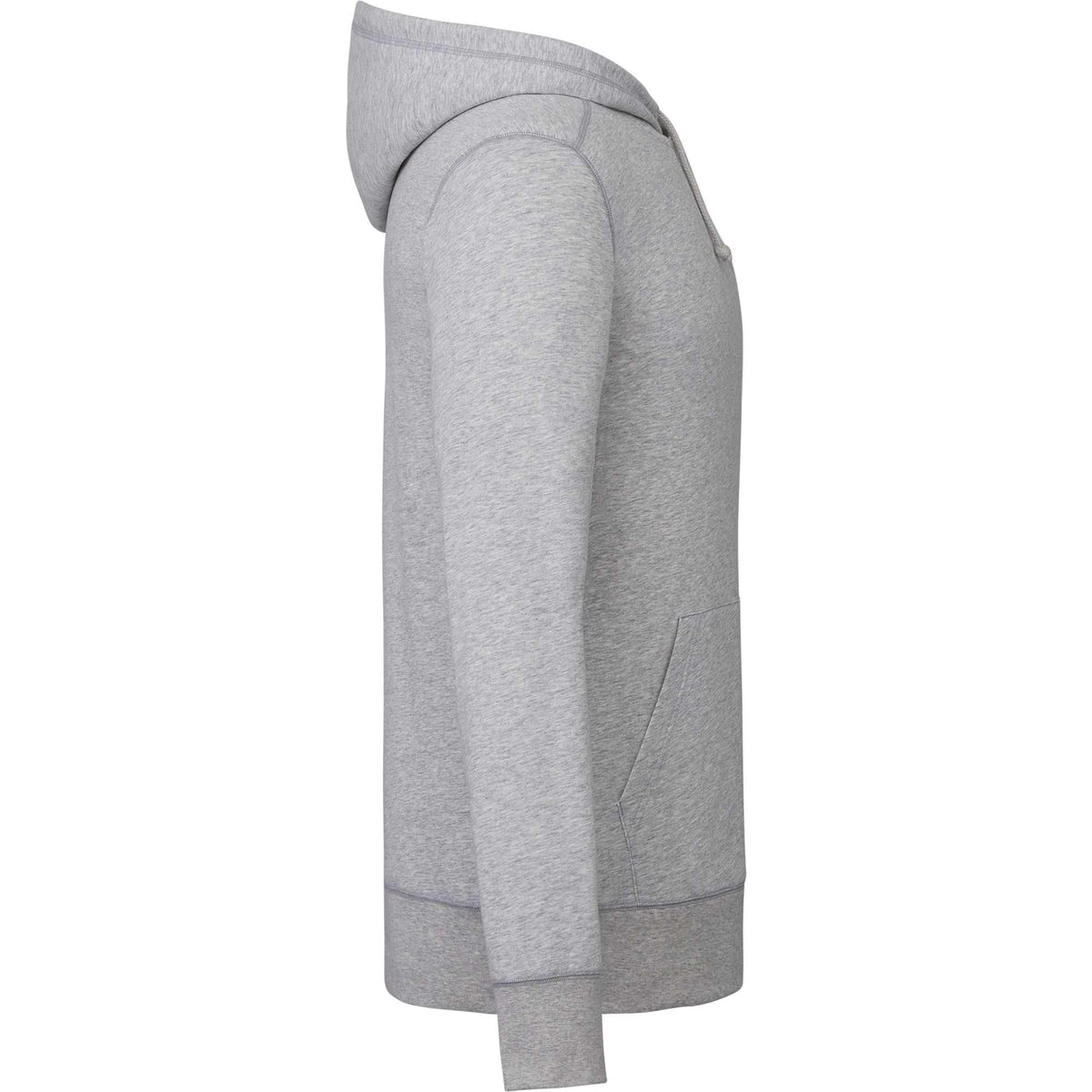 Argus Eco Fleece Pullover Hoodie for Men Transfer - Heather Grey - Right Side