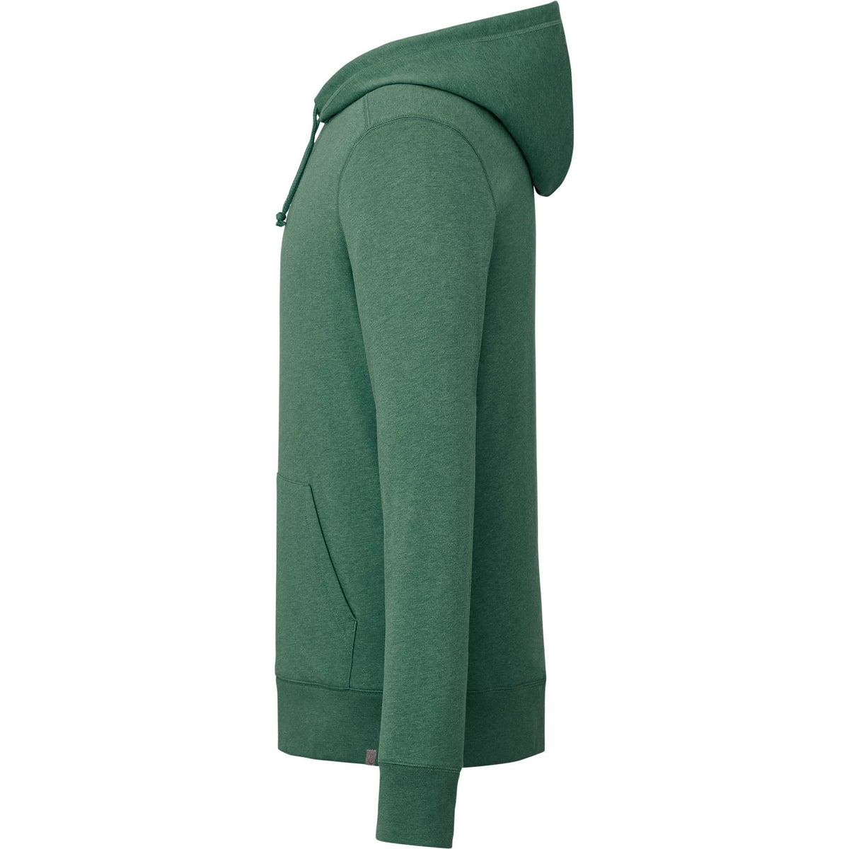Argus Eco Fleece Pullover Hoodie for Men Transfer - Juniper Heather - Left Side