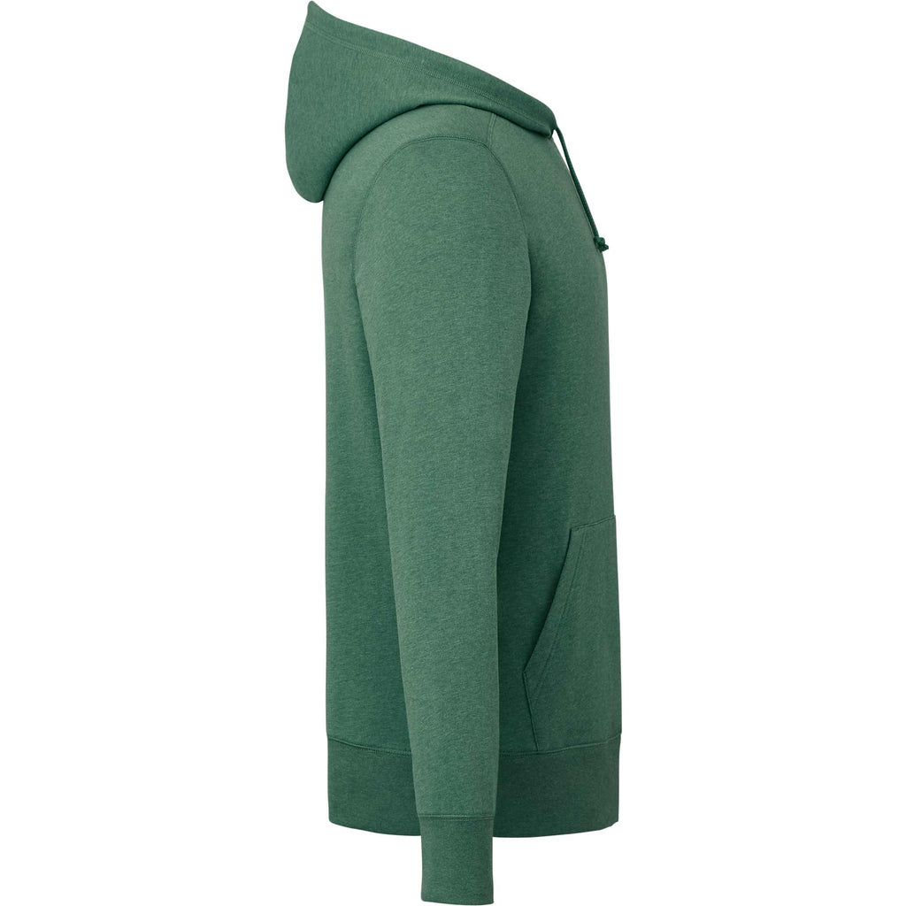Argus Eco Fleece Pullover Hoodie for Men Transfer - Juniper Heather - Right Side