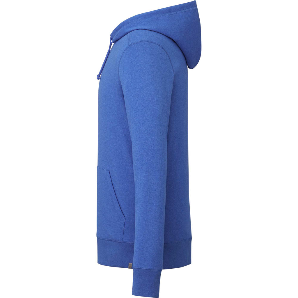Argus Eco Fleece Pullover Hoodie for Men Transfer - New Royal Heather - Left Side