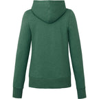 Argus Eco Fleece Pullover Hoodie for Women Embroidery - Juniper Heather - Back