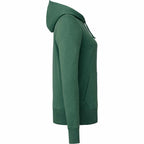 Argus Eco Fleece Pullover Hoodie for Women Embroidery - Juniper Heather - Right Side