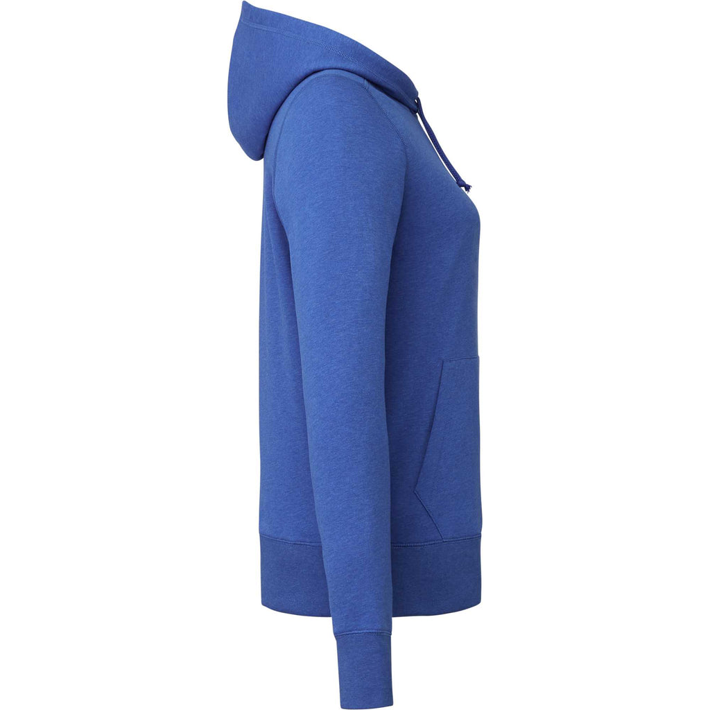 Argus Eco Fleece Pullover Hoodie for Women Transfer - New Royal Heather - Right Side