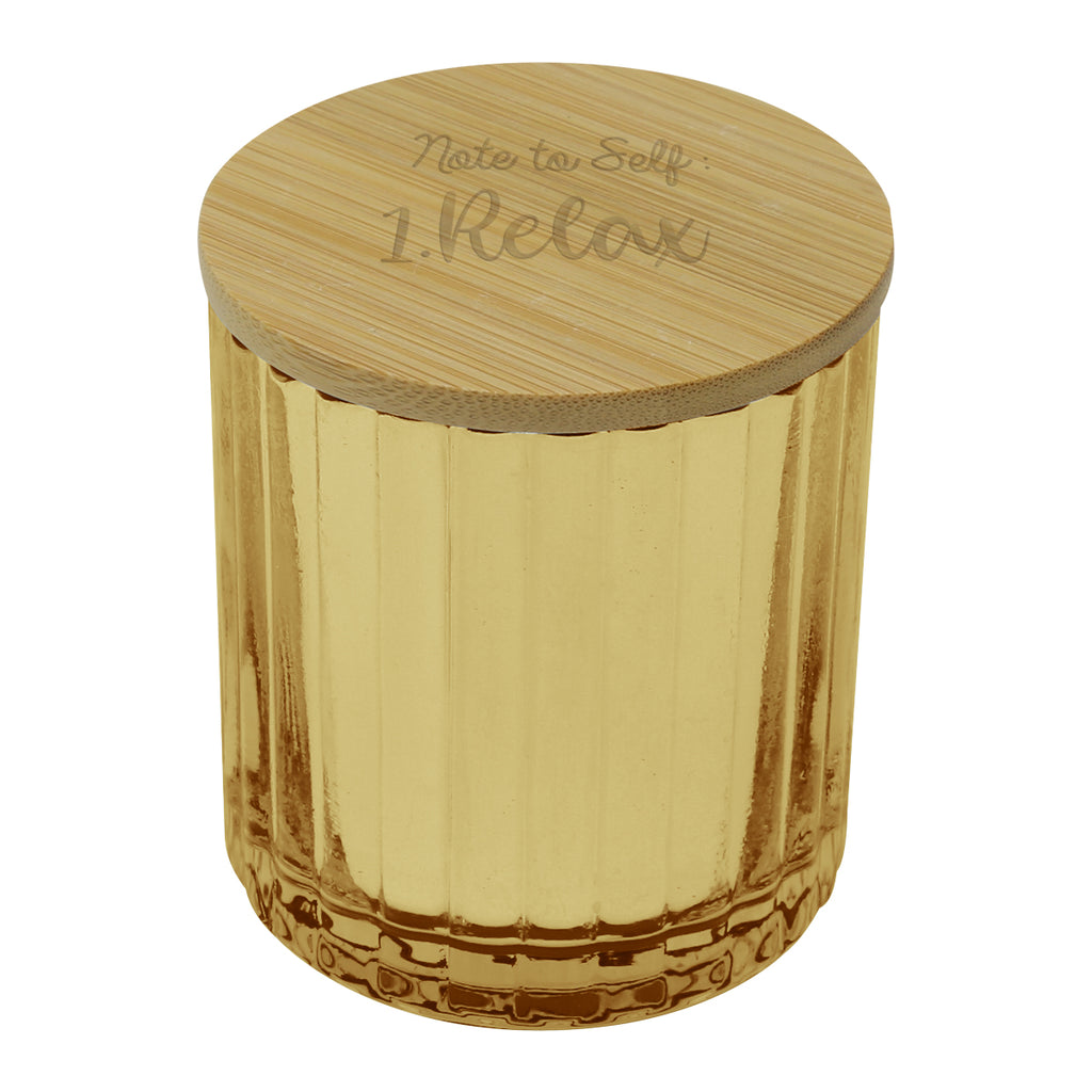 Aria Scented Candle - Gold - Laser