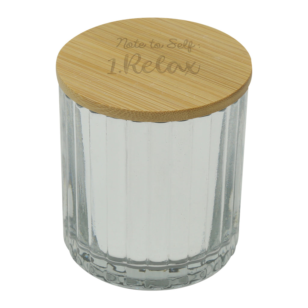 Aria Scented Candle - Silver - Laser Engraving