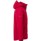 Arlington 3-in-1 Waterproof Jacket with Fleece Liner for Men Debossing - Team Red/Heather Dark Charcoal - Right Side