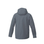 Arlington 3-in-1 Waterproof Jacket with Fleece Liner for Men Transfer - Quarry/Heather Dark Charcoal - Back Flat