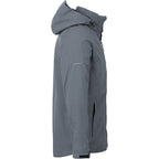 Arlington 3-in-1 Waterproof Jacket with Fleece Liner for Men Transfer - Quarry/Heather Dark Charcoal - Right Side