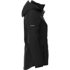 Arlington 3-in-1 Waterproof Jacket with Fleece Liner for Women Transfer - Black/Heather Dark Charcoal - Right Side