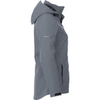 Arlington 3-in-1 Waterproof Jacket with Fleece Liner for Women Transfer - Quarry/Heather Dark Charcoal - Right Side