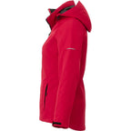 Arlington 3-in-1 Waterproof Jacket with Fleece Liner for Women Transfer - Team Red/Heather Dark Charcoal - Left Side