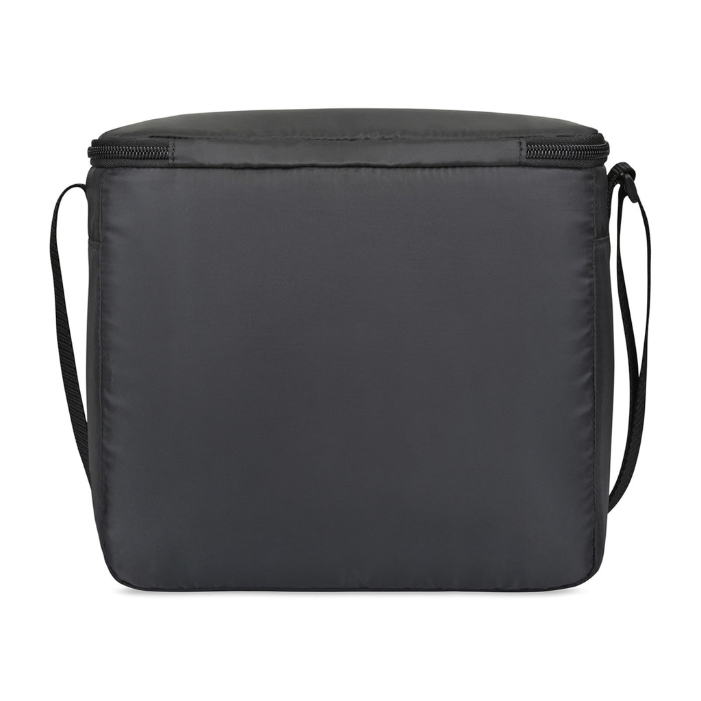 Arlo Box Cooler in Recycled PET, 9 Cans Embroidery - Black - View 3