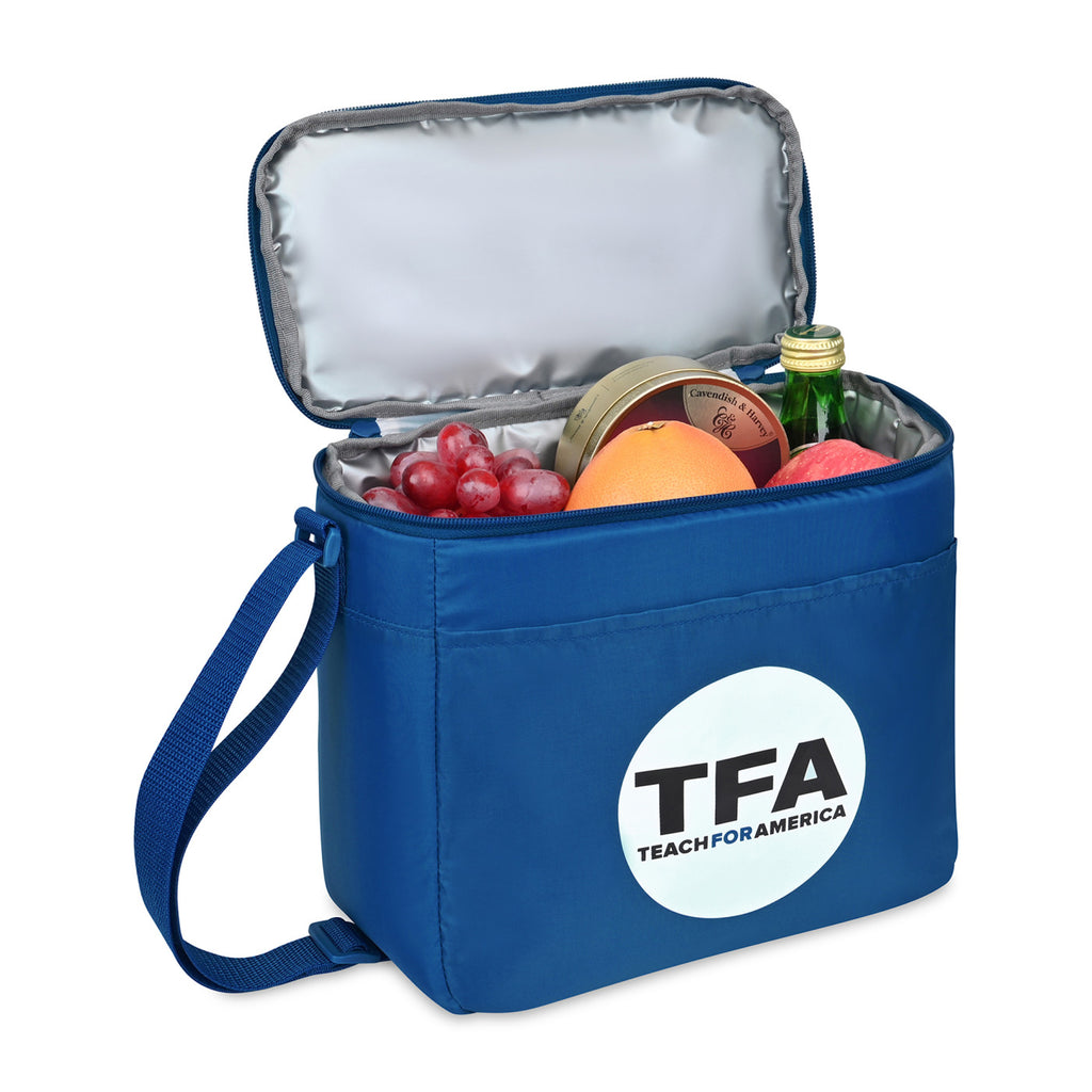 Arlo Box Cooler in Recycled PET, 9 Cans - Royal Blue - View 2