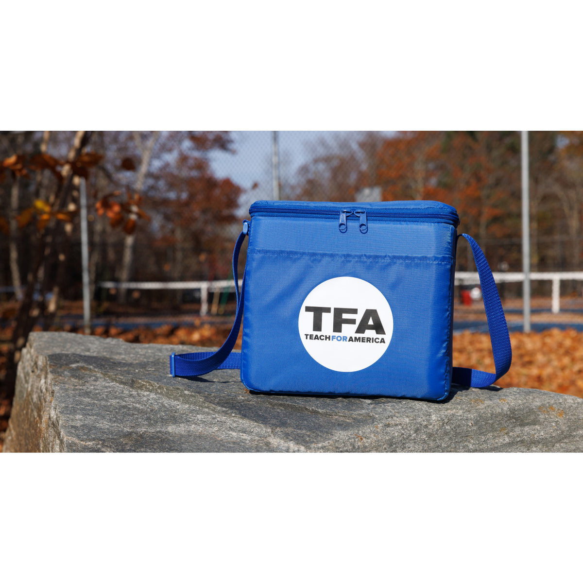 Arlo Box Cooler in Recycled PET, 9 Cans - Royal Blue - View 5
