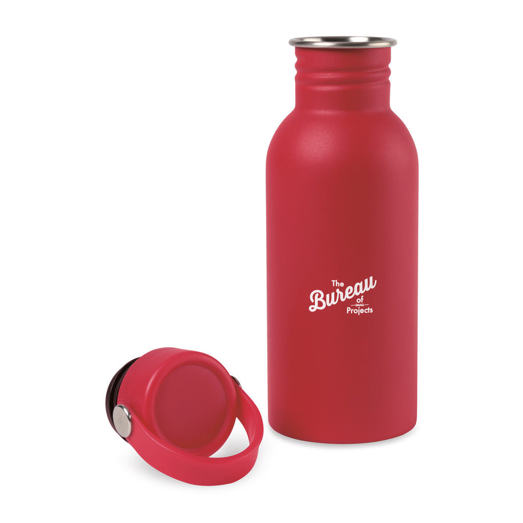 Arlo Classics Stainless Steel Water Bottle, 17 oz Full Color - Red - View 2