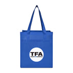 Arlo Deluxe Shopping Bag in Recycled Non-Woven - Royal Blue - View 1