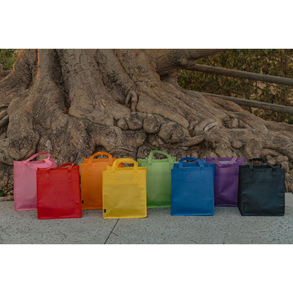 Arlo Deluxe Shopping Bag in Recycled Non-Woven - Royal Blue - View 6