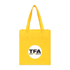 Arlo Deluxe Shopping Bag in Recycled Non-Woven Transfer - Yellow - View 1
