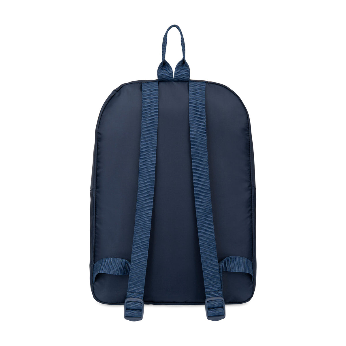 Arlo Recycled Backpack with Key Leash Embroidery - Navy - View 2