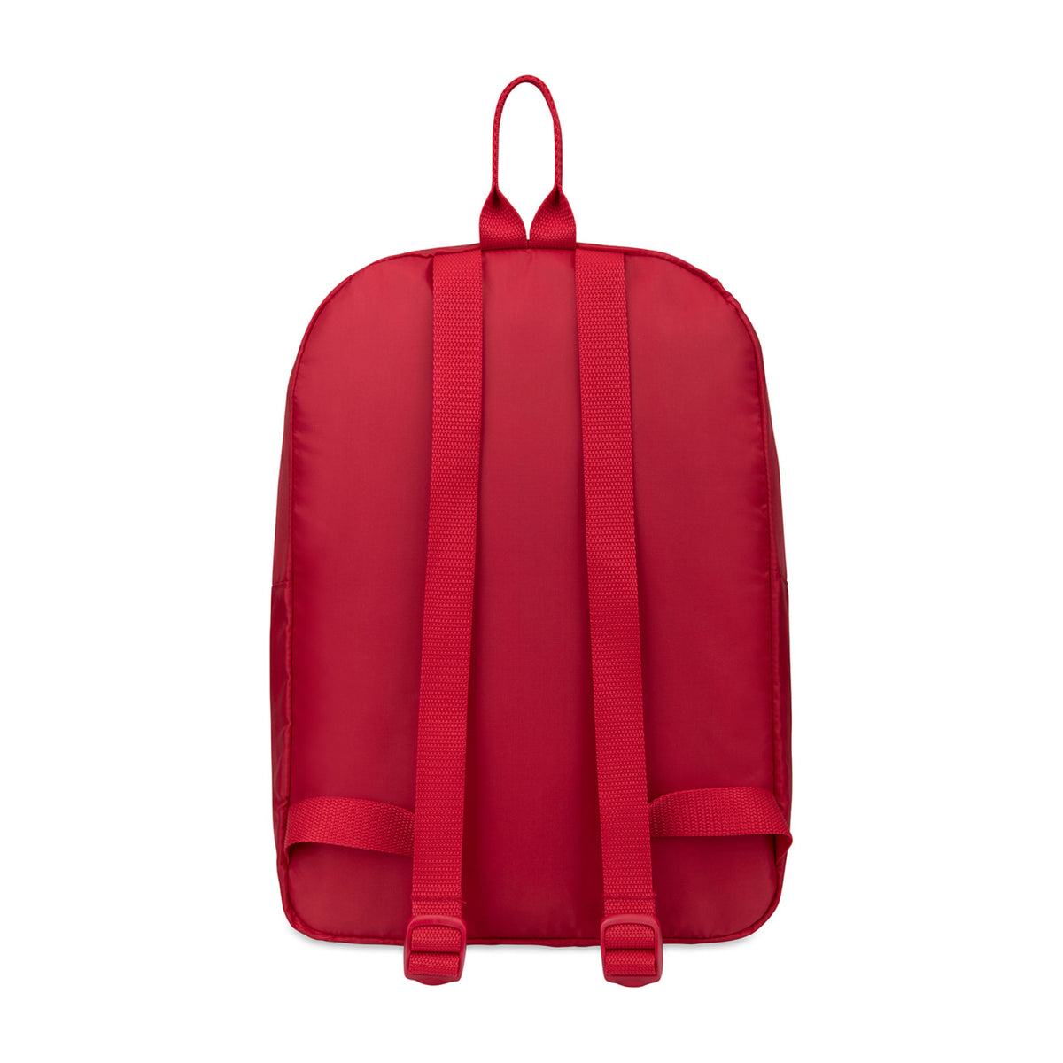 Arlo Recycled Backpack with Key Leash - Red - View 2