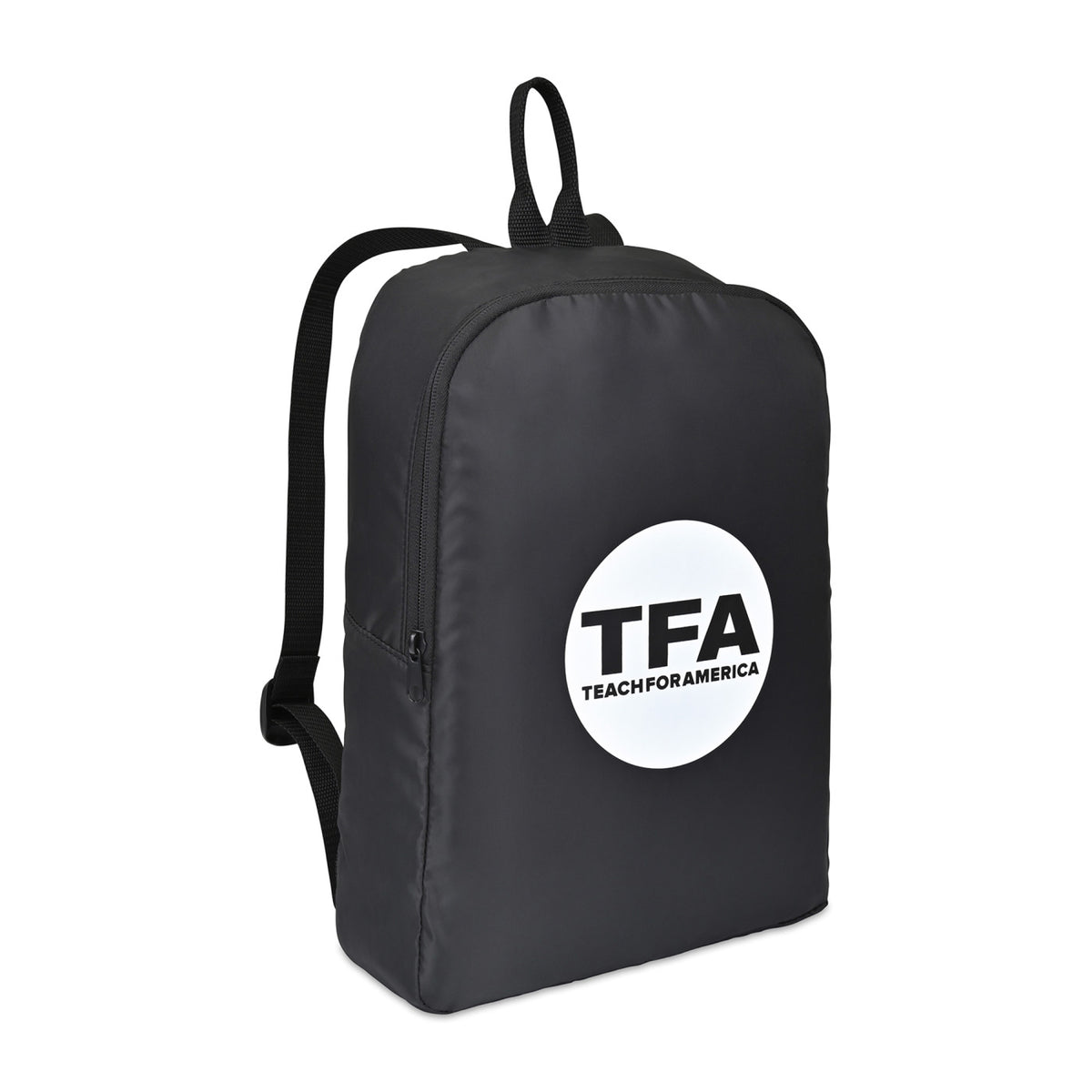 Arlo Recycled Backpack with Key Leash Transfer - Black - View 2