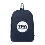 Arlo Recycled Backpack with Key Leash Transfer - Navy - View 1