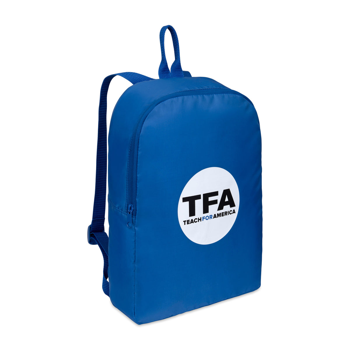 Arlo Recycled Backpack with Key Leash Transfer - Royal Blue - View 2