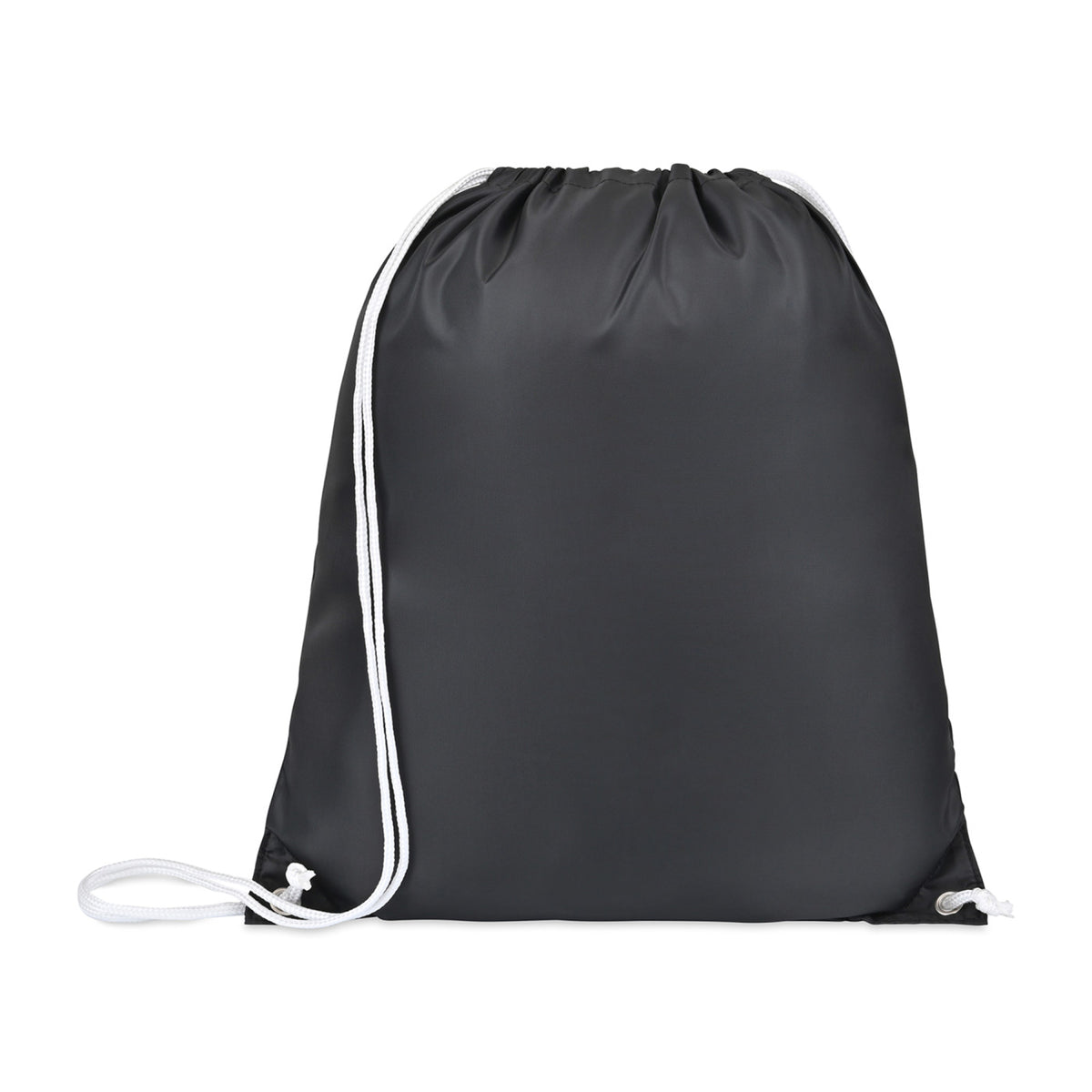 Arlo Recycled Drawstring Backpack Embroidery - Black - View 3