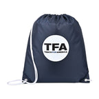 Arlo Recycled Drawstring Backpack Embroidery - Navy - View 1