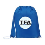 Arlo Recycled Drawstring Backpack Embroidery - Royal Blue - View 1