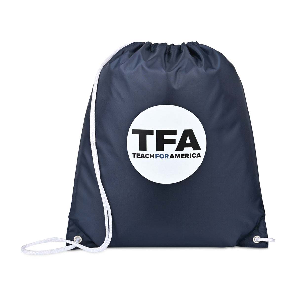 Arlo Recycled Drawstring Backpack - Navy - View 1