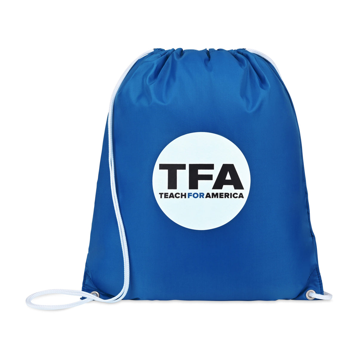 Arlo Recycled Drawstring Backpack - Royal Blue - View 1