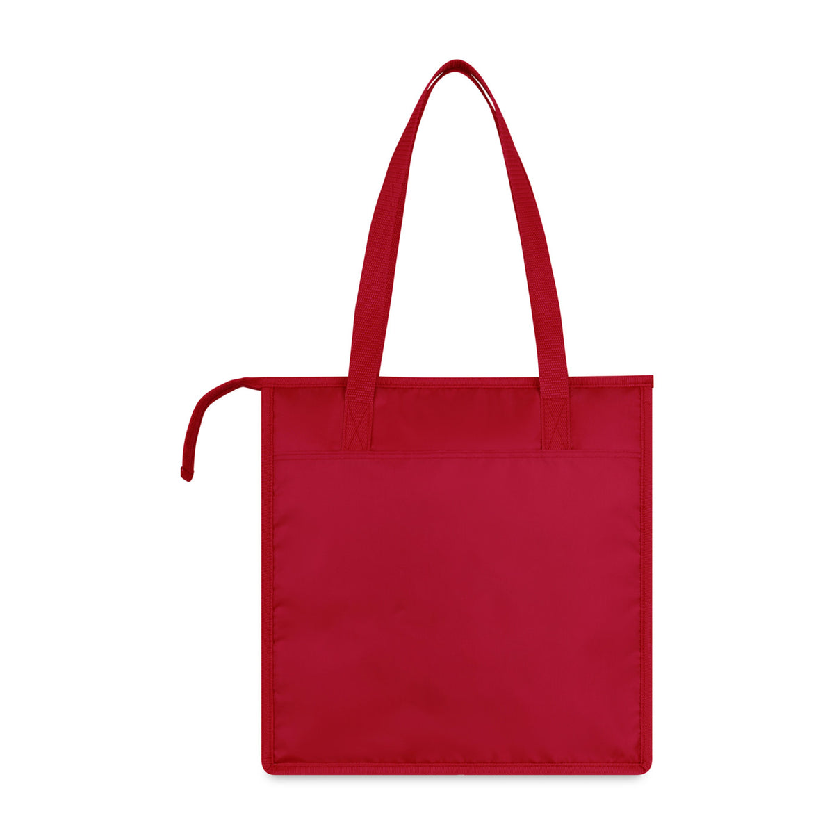 Arlo Recycled Insulated Grocery Tote - Red - View 2
