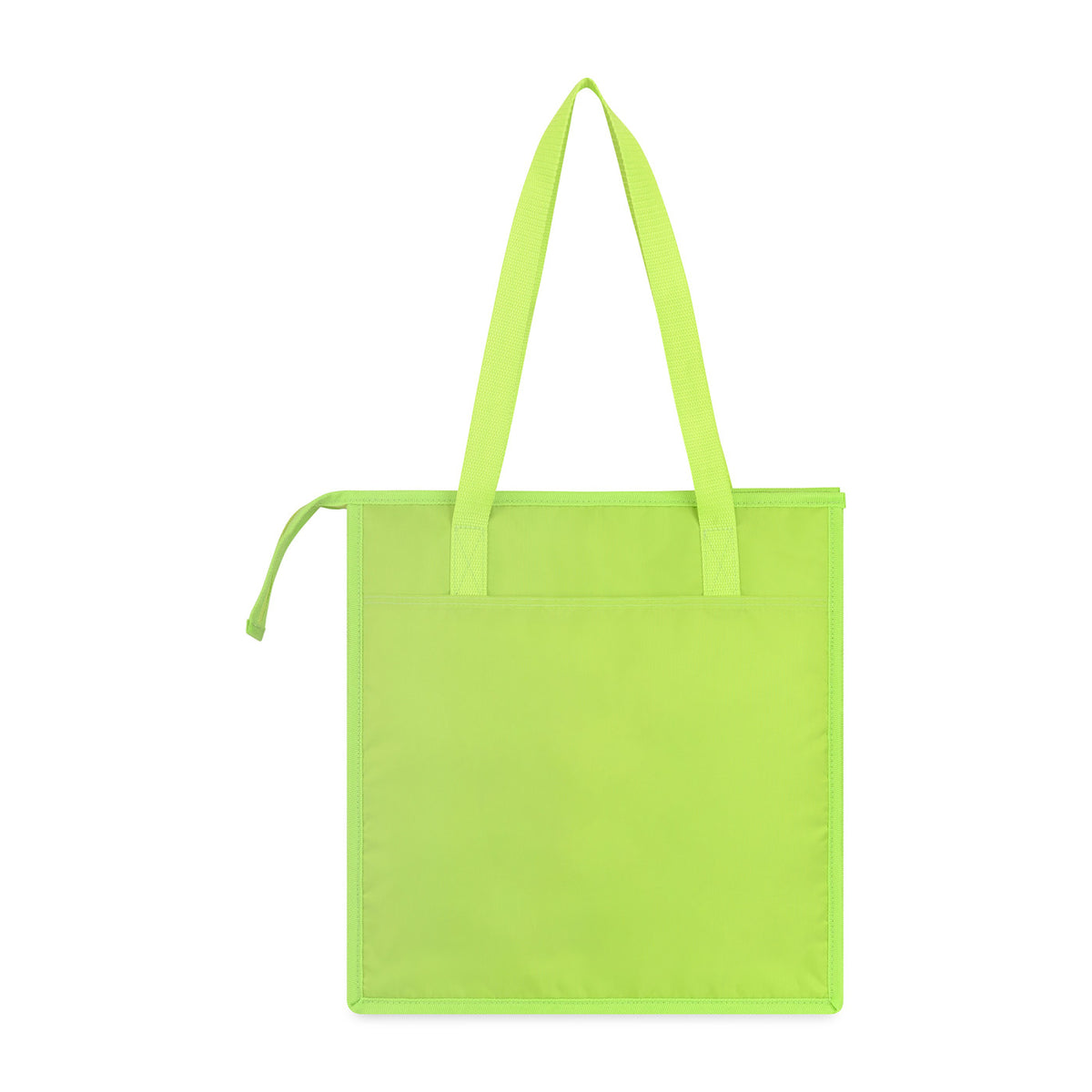 Arlo Recycled Insulated Grocery Tote Transfer - Lime Green - View 3