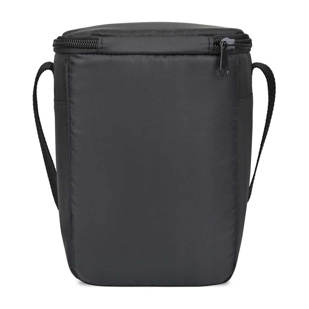 Arlo Recycled Lunch Cooler for 6 Cans Transfer - Black - View 2