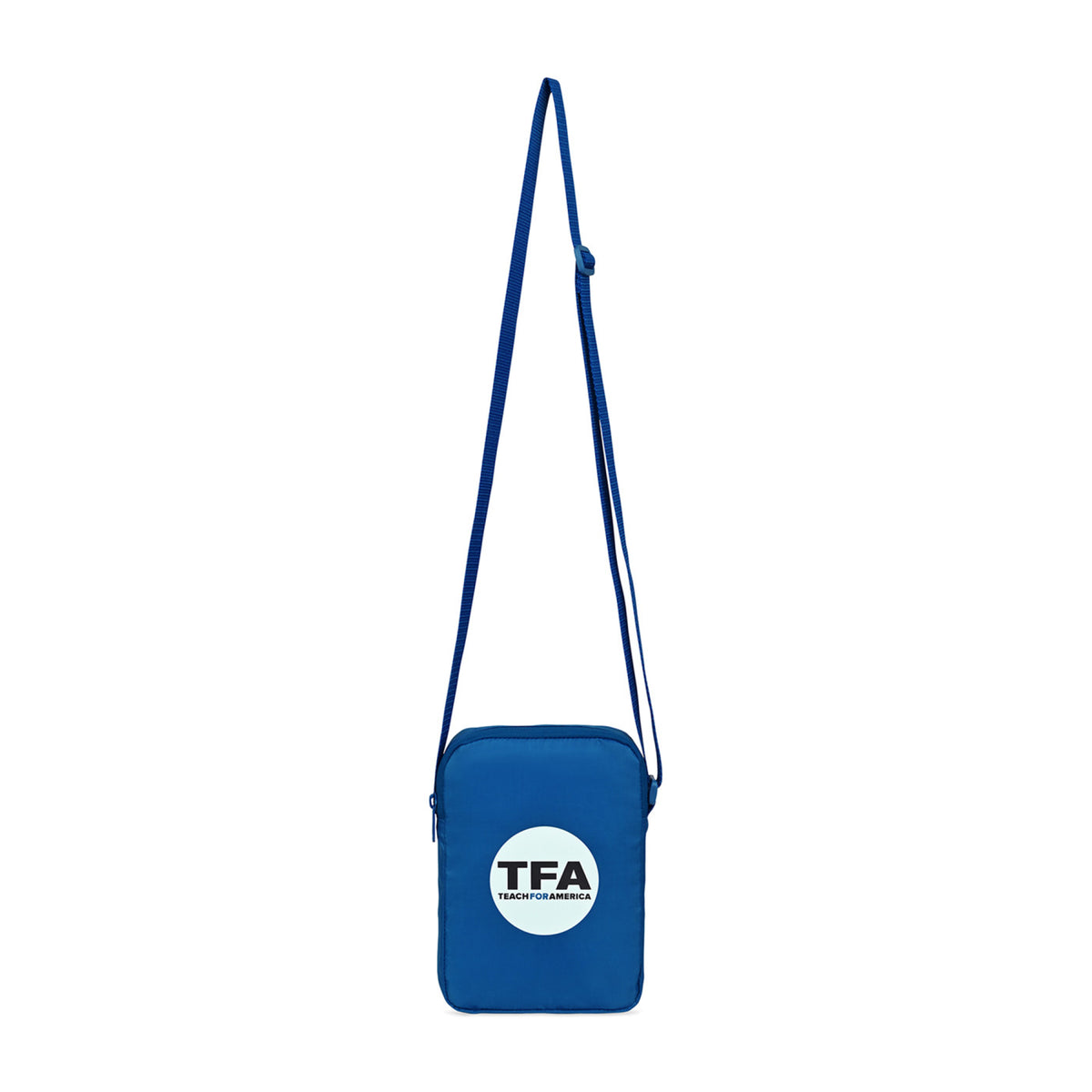 Arlo Recycled Mini Crossbody Bag Embroidery - Royal Blue - View 2