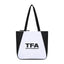 Arlo Recycled Tote Bag with Pen Loop Embroidery - Black - View 1