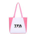 Arlo Recycled Tote Bag with Pen Loop - Pink - View 2