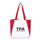 Arlo Recycled Tote Bag with Pen Loop - Red - View 1