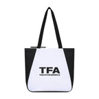 Arlo Recycled Tote Bag with Pen Loop Transfer - Black - View 1