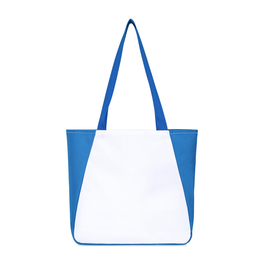 Arlo Recycled Tote Bag with Pen Loop Transfer - Royal Blue - View 4